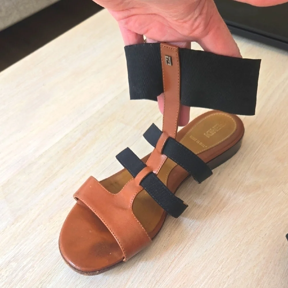 Authentic Fendi Gladiator Sandals